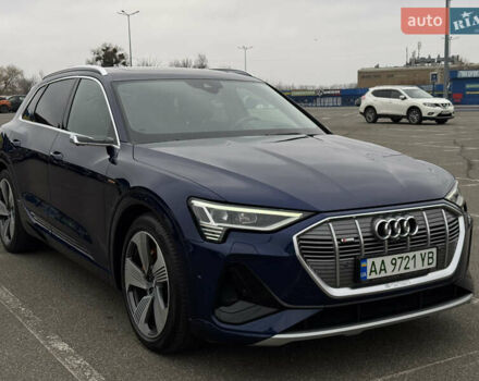 Синій Ауді E-Tron, об'ємом двигуна 0 л та пробігом 44 тис. км за 34000 $, фото 1 на Automoto.ua