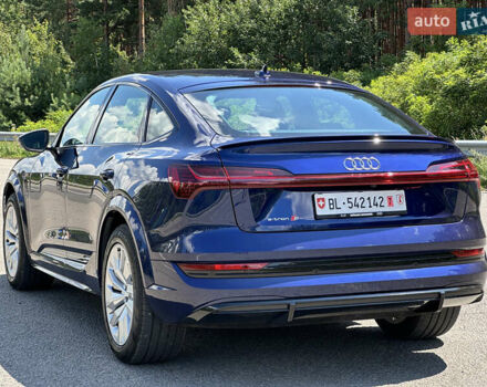 Синий Ауди E-Tron, объемом двигателя 0 л и пробегом 58 тыс. км за 43999 $, фото 7 на Automoto.ua