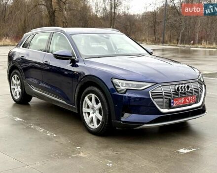 Синій Ауді E-Tron, об'ємом двигуна 0 л та пробігом 95 тис. км за 33700 $, фото 1 на Automoto.ua