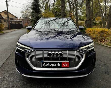 Синий Ауди E-Tron, объемом двигателя 0 л и пробегом 104 тыс. км за 33490 $, фото 1 на Automoto.ua