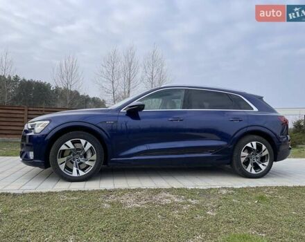 Синий Ауди E-Tron, объемом двигателя 0 л и пробегом 55 тыс. км за 37500 $, фото 1 на Automoto.ua