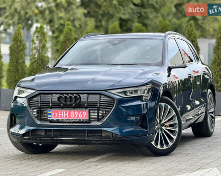 Синій Ауді E-Tron, об'ємом двигуна 0 л та пробігом 78 тис. км за 35800 $, фото 1 на Automoto.ua