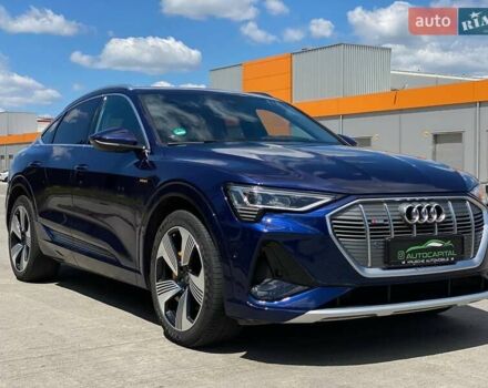 Синий Ауди E-Tron, объемом двигателя 0 л и пробегом 72 тыс. км за 42390 $, фото 6 на Automoto.ua