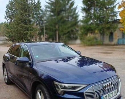 Синій Ауді E-Tron, об'ємом двигуна 0 л та пробігом 119 тис. км за 34466 $, фото 4 на Automoto.ua