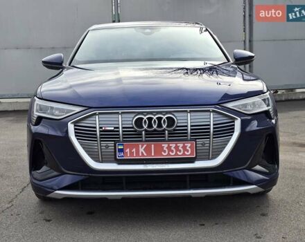 Синий Ауди E-Tron, объемом двигателя 0 л и пробегом 49 тыс. км за 39900 $, фото 3 на Automoto.ua
