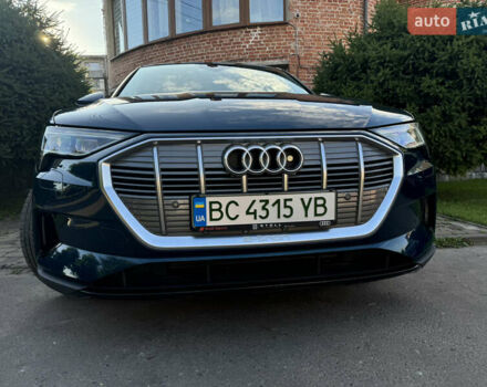 Синій Ауді E-Tron, об'ємом двигуна 0 л та пробігом 58 тис. км за 31500 $, фото 1 на Automoto.ua