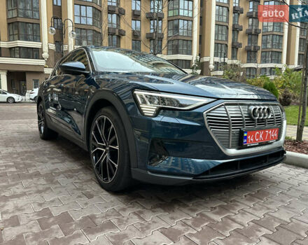 Синий Ауди E-Tron, объемом двигателя 0 л и пробегом 73 тыс. км за 34900 $, фото 1 на Automoto.ua
