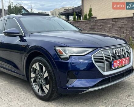 Синій Ауді E-Tron, об'ємом двигуна 0 л та пробігом 46 тис. км за 29900 $, фото 1 на Automoto.ua