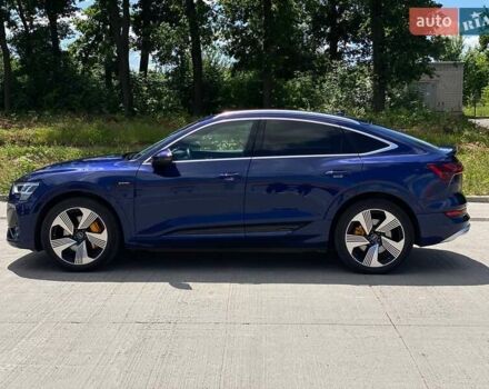 Синий Ауди E-Tron, объемом двигателя 0 л и пробегом 72 тыс. км за 42390 $, фото 7 на Automoto.ua