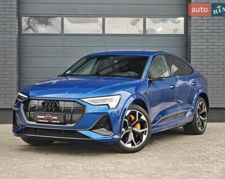 Синій Ауді E-Tron, об'ємом двигуна 0 л та пробігом 35 тис. км за 49899 $, фото 7 на Automoto.ua