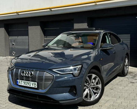 Синій Ауді E-Tron, об'ємом двигуна 0 л та пробігом 46 тис. км за 34900 $, фото 1 на Automoto.ua