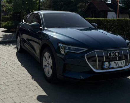 Синий Ауди E-Tron, объемом двигателя 0 л и пробегом 47 тыс. км за 33300 $, фото 1 на Automoto.ua