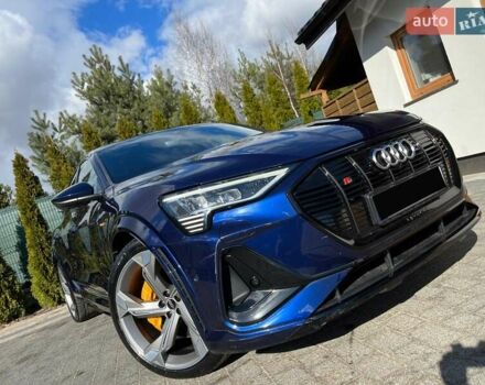 Синій Ауді E-Tron, об'ємом двигуна 0 л та пробігом 50 тис. км за 47000 $, фото 1 на Automoto.ua
