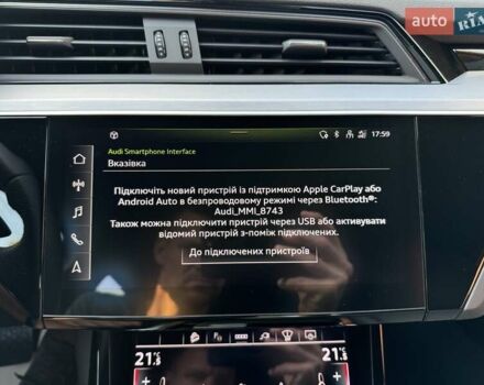 Синій Ауді E-Tron, об'ємом двигуна 0 л та пробігом 32 тис. км за 37999 $, фото 49 на Automoto.ua