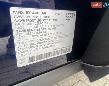 Синій Ауді E-Tron, об'ємом двигуна 0 л та пробігом 46 тис. км за 29900 $, фото 13 на Automoto.ua