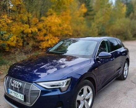 Синій Ауді E-Tron, об'ємом двигуна 0 л та пробігом 119 тис. км за 34466 $, фото 1 на Automoto.ua