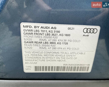 Синій Ауді E-Tron, об'ємом двигуна 0 л та пробігом 73 тис. км за 31000 $, фото 12 на Automoto.ua