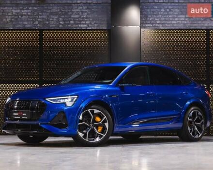 Синій Ауді E-Tron, об'ємом двигуна 0 л та пробігом 33 тис. км за 49899 $, фото 7 на Automoto.ua