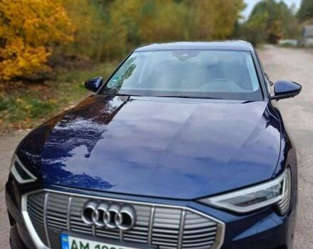 Синій Ауді E-Tron, об'ємом двигуна 0 л та пробігом 119 тис. км за 34466 $, фото 2 на Automoto.ua