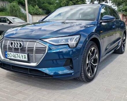 Синий Ауди E-Tron, объемом двигателя 0 л и пробегом 39 тыс. км за 36500 $, фото 3 на Automoto.ua