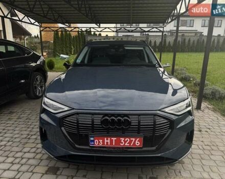 Синий Ауди E-Tron, объемом двигателя 0 л и пробегом 38 тыс. км за 44900 $, фото 1 на Automoto.ua