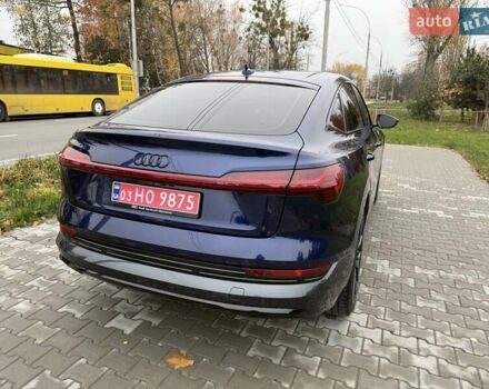Синій Ауді E-Tron, об'ємом двигуна 0 л та пробігом 60 тис. км за 47800 $, фото 9 на Automoto.ua