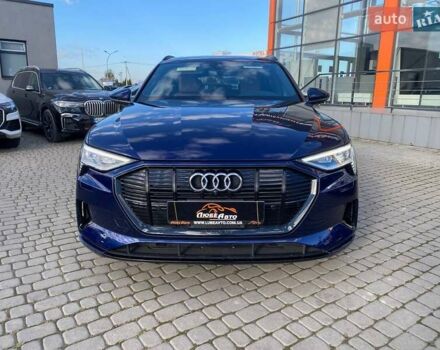 Синий Ауди E-Tron, объемом двигателя 0 л и пробегом 55 тыс. км за 35900 $, фото 1 на Automoto.ua