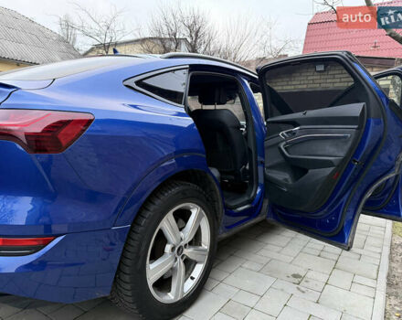 Синій Ауді E-Tron, об'ємом двигуна 0 л та пробігом 38 тис. км за 56900 $, фото 1 на Automoto.ua