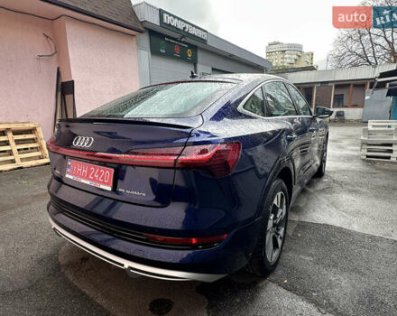 Синий Ауди E-Tron, объемом двигателя 0 л и пробегом 27 тыс. км за 49900 $, фото 2 на Automoto.ua