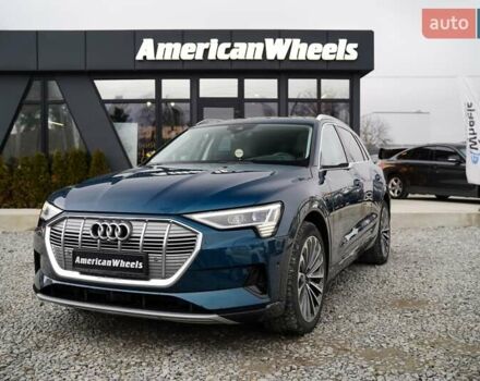 Синій Ауді E-Tron, об'ємом двигуна 0 л та пробігом 82 тис. км за 35400 $, фото 1 на Automoto.ua