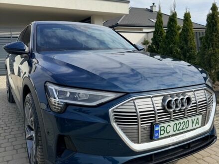 Синий Ауди E-Tron, объемом двигателя 0 л и пробегом 150 тыс. км за 24300 $, фото 1 на Automoto.ua