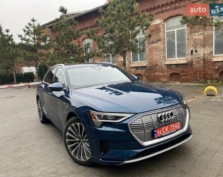 Синий Ауди E-Tron, объемом двигателя 0 л и пробегом 74 тыс. км за 32500 $, фото 1 на Automoto.ua