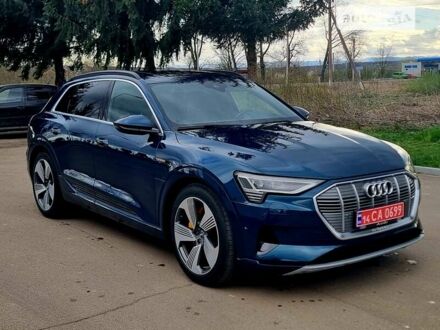 Синій Ауді E-Tron, об'ємом двигуна 0 л та пробігом 56 тис. км за 37500 $, фото 1 на Automoto.ua