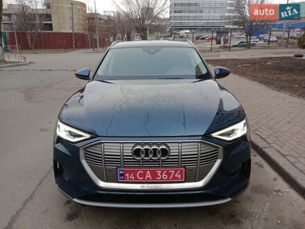 Синий Ауди E-Tron, объемом двигателя 0 л и пробегом 104 тыс. км за 23990 $, фото 1 на Automoto.ua