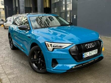 Синий Ауди E-Tron, объемом двигателя 0 л и пробегом 63 тыс. км за 31900 $, фото 1 на Automoto.ua