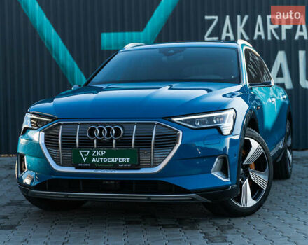Синій Ауді E-Tron, об'ємом двигуна 0 л та пробігом 66 тис. км за 37500 $, фото 1 на Automoto.ua