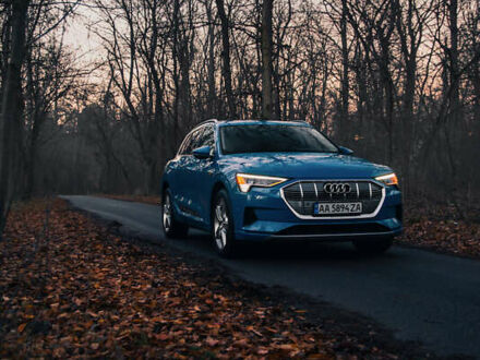 Синий Ауди E-Tron, объемом двигателя 0 л и пробегом 62 тыс. км за 32900 $, фото 1 на Automoto.ua