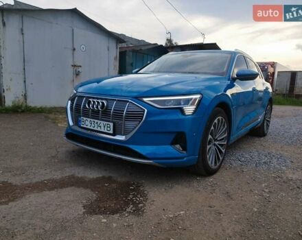 Синий Ауди E-Tron, объемом двигателя 0 л и пробегом 26 тыс. км за 34000 $, фото 1 на Automoto.ua