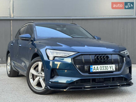 Синій Ауді E-Tron, об'ємом двигуна 0 л та пробігом 85 тис. км за 31690 $, фото 1 на Automoto.ua