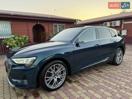 Синій Ауді E-Tron, об'ємом двигуна 0 л та пробігом 75 тис. км за 34085 $, фото 1 на Automoto.ua