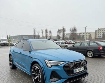 Синій Ауді E-Tron, об'ємом двигуна 0 л та пробігом 57 тис. км за 46000 $, фото 1 на Automoto.ua