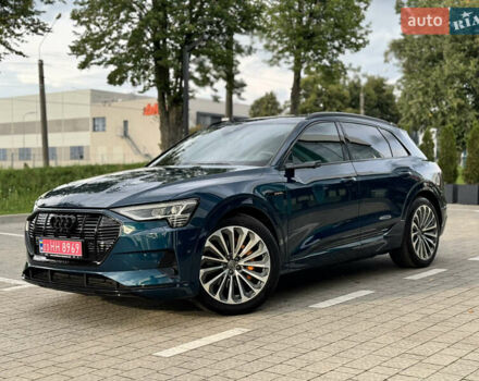 Синій Ауді E-Tron, об'ємом двигуна 0 л та пробігом 78 тис. км за 35800 $, фото 1 на Automoto.ua