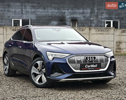 Синий Ауди E-Tron, объемом двигателя 0 л и пробегом 95 тыс. км за 34999 $, фото 1 на Automoto.ua