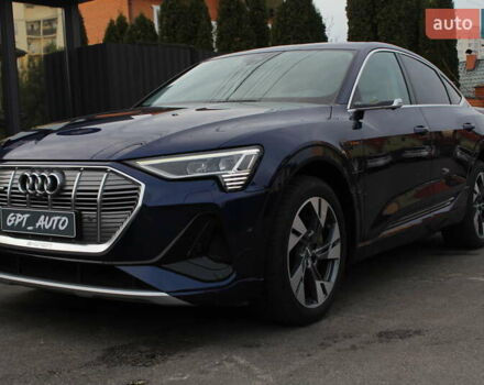 Синий Ауди E-Tron, объемом двигателя 0 л и пробегом 73 тыс. км за 33700 $, фото 1 на Automoto.ua