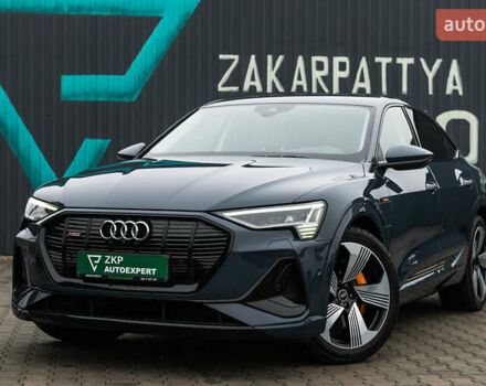 Синій Ауді E-Tron, об'ємом двигуна 0 л та пробігом 80 тис. км за 44500 $, фото 1 на Automoto.ua