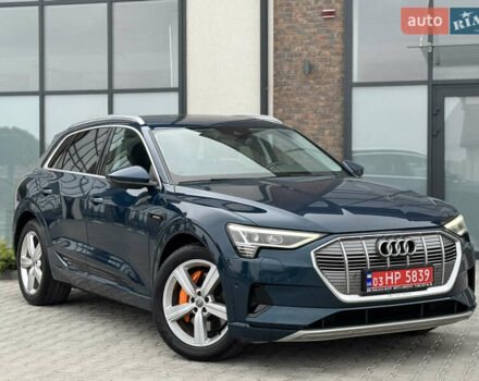 Синий Ауди E-Tron, объемом двигателя 0 л и пробегом 96 тыс. км за 24999 $, фото 1 на Automoto.ua
