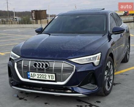Синій Ауді E-Tron, об'ємом двигуна 0 л та пробігом 40 тис. км за 38500 $, фото 1 на Automoto.ua