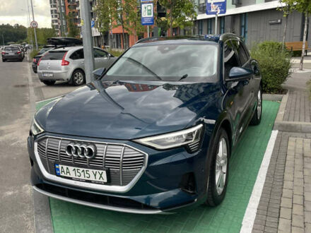 Синий Ауди E-Tron, объемом двигателя 0 л и пробегом 50 тыс. км за 36500 $, фото 1 на Automoto.ua
