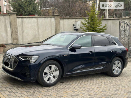 Синий Ауди E-Tron, объемом двигателя 0 л и пробегом 55 тыс. км за 35000 $, фото 1 на Automoto.ua