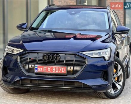 Синий Ауди E-Tron, объемом двигателя 0 л и пробегом 52 тыс. км за 37500 $, фото 1 на Automoto.ua